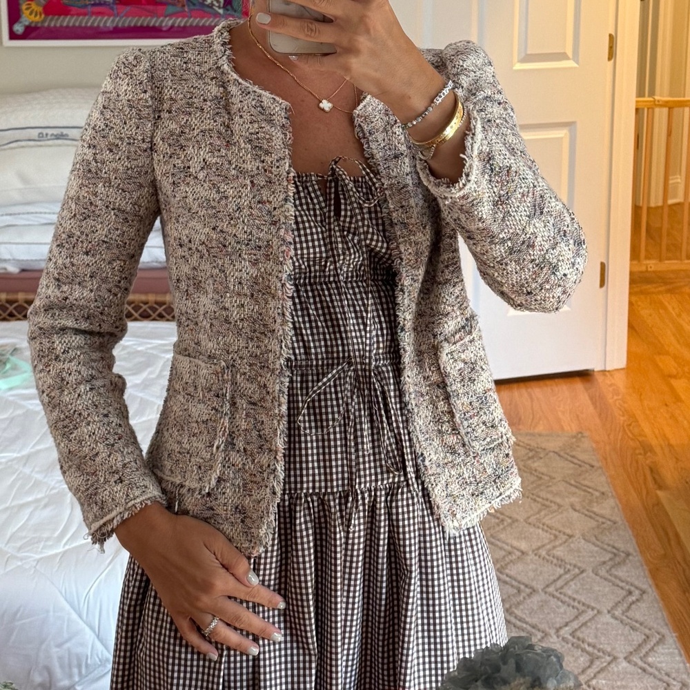 Rebecca Taylor Tweed Jacket – Size 4 - Picture 2 of 5